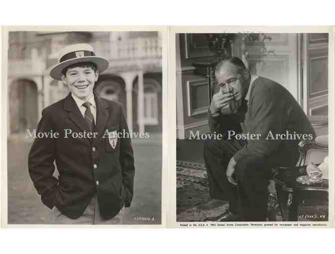 I COULD GO ON SINGING, 1963, GROUP 1, 8x10 production stills, Judy Garland, Jack Klugman