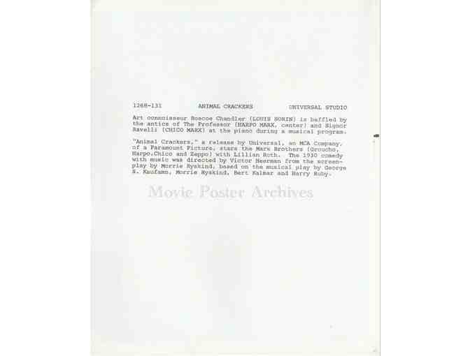 ANIMAL CRACKERS, 1930, 8x10 Stills, Marx Brothers, Lillian Roth, Margaret Dumont.