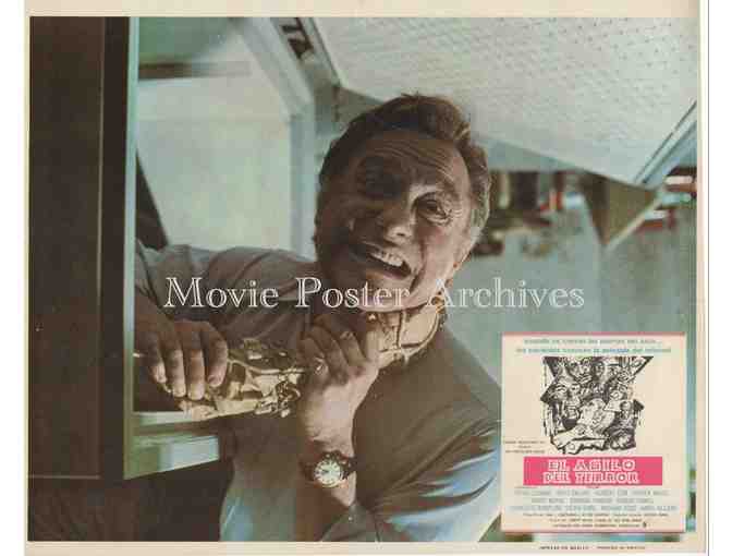 ASYLUM, 1972, lobby card set, Peter Cushing Britt Ekland, Herbert Lom, Barbara Parkins