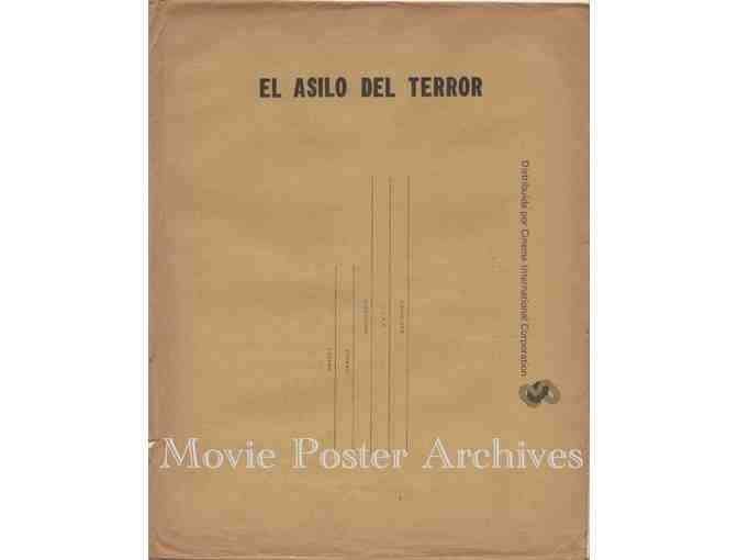 ASYLUM, 1972, lobby card set, Peter Cushing Britt Ekland, Herbert Lom, Barbara Parkins