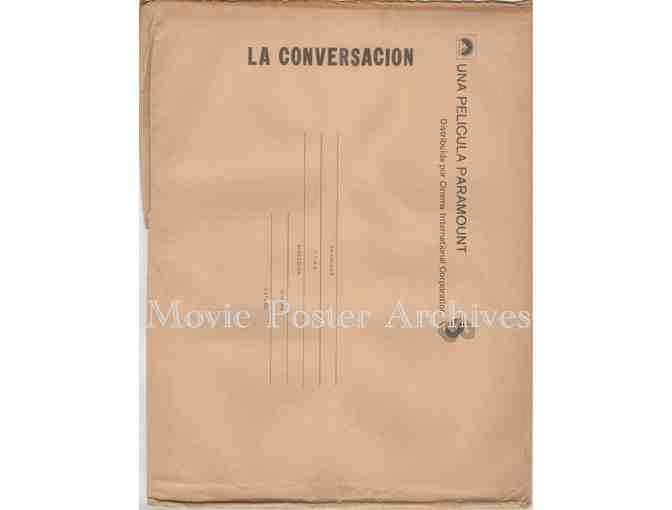 CONVERSATION, 1974, lobby card set, Gene Hackman, Cindy Williams, Harrison Ford, Teri Garr