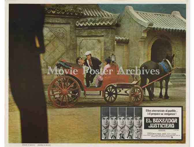 NEW SHAOLIN BOXERS, 1976, lobby card set, Alexander Fu Sheng, Lung Wei Wang