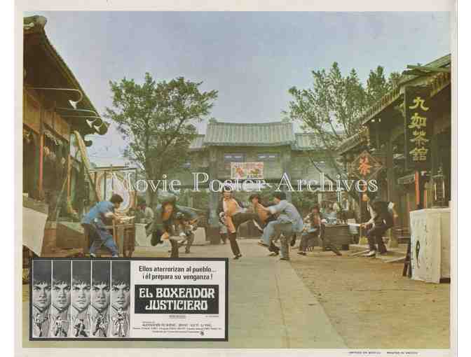 NEW SHAOLIN BOXERS, 1976, lobby card set, Alexander Fu Sheng, Lung Wei Wang