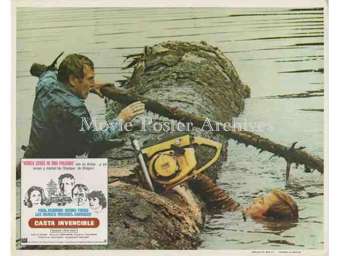 SOMETIMES A GREAT NOTION, 1971, lobby card set, Paul Newman, Henry Fonda, Lee Remick