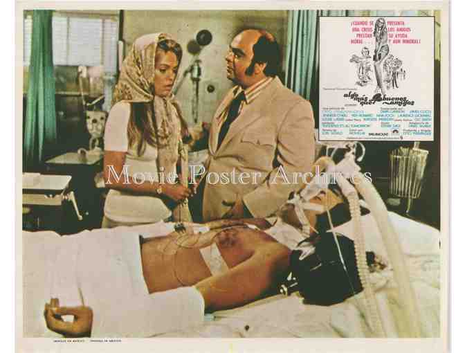 SUCH GOOD FRIENDS, 1972, Lobby Card Set, Dyan Cannon, James Coco, Burgess Meredith