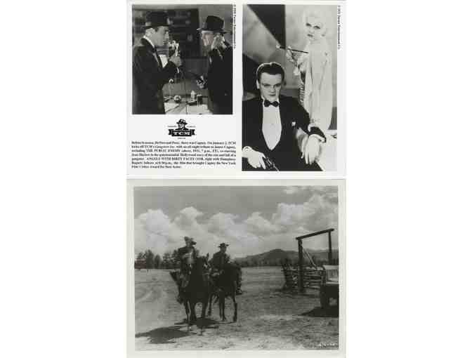 JAMES CAGNEY, group of 8x10 classic celebrity portraits and photos