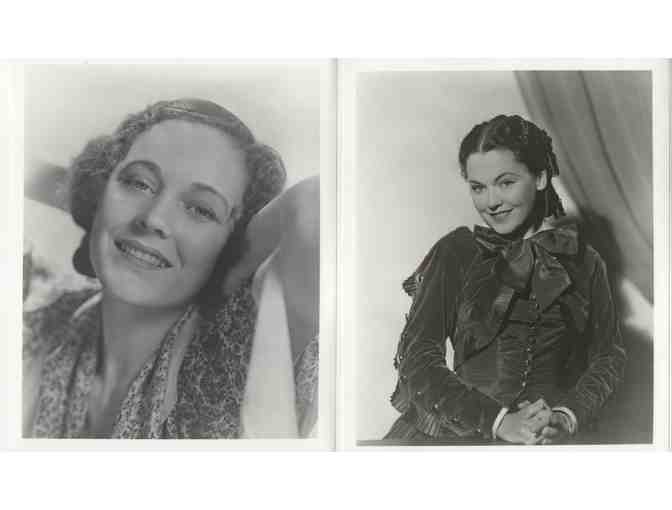 MAUREEN OSULLIVAN, group of 8x10 classic celebrity portraits and photos