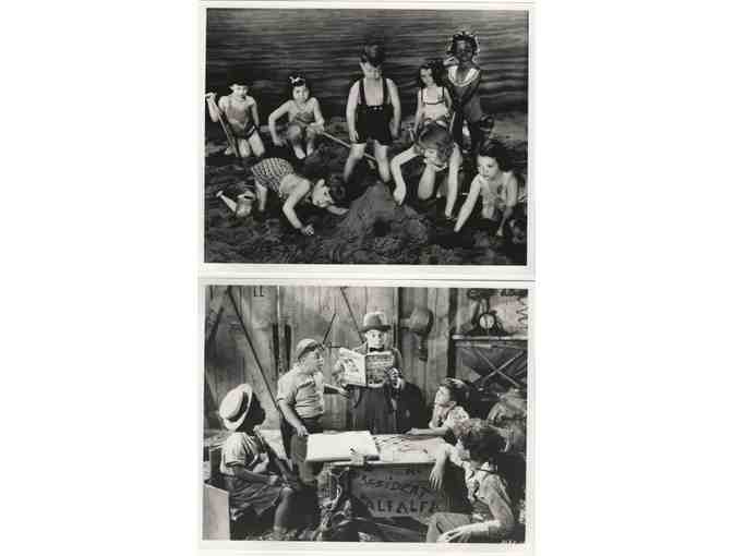 OUR GANG, group of 8x10 classic celebrity portraits and photos