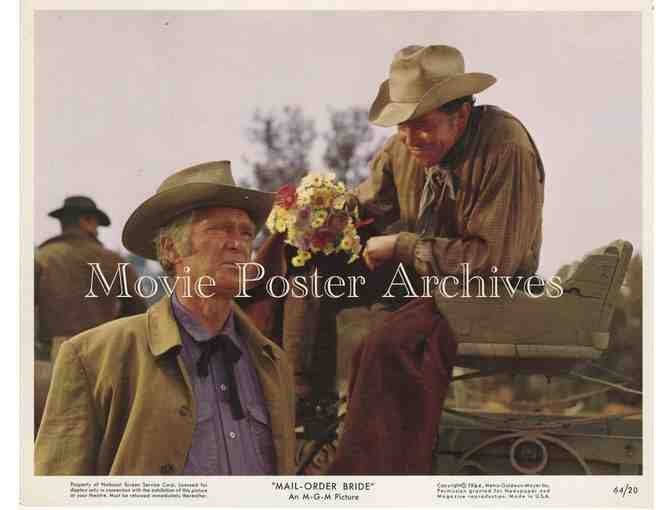 MAIL-ORDER BRIDE, 1964 8x10 MLC set, Buddy Ebsen, Lois Nettleton, Barbara Luna.