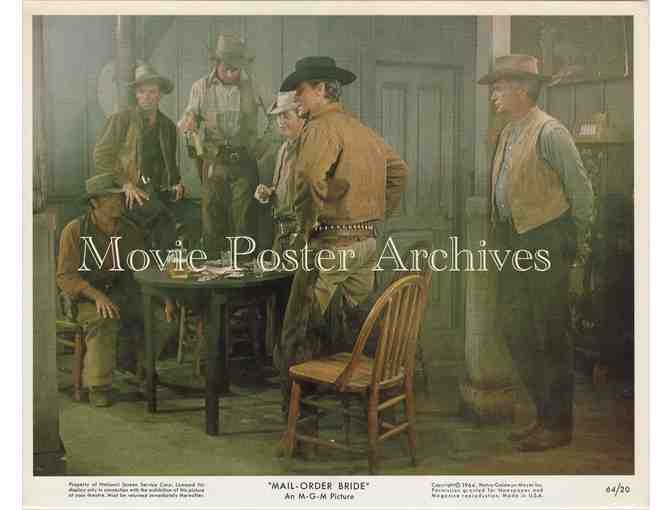 MAIL-ORDER BRIDE, 1964 8x10 MLC set, Buddy Ebsen, Lois Nettleton, Barbara Luna.