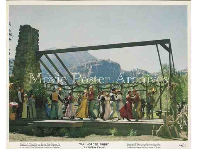 MAIL-ORDER BRIDE, 1964 8x10 MLC set, Buddy Ebsen, Lois Nettleton, Barbara Luna.