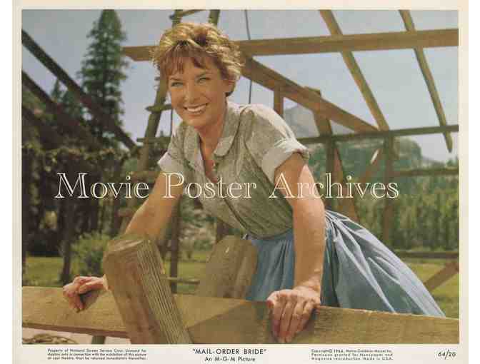 MAIL-ORDER BRIDE, 1964 8x10 MLC set, Buddy Ebsen, Lois Nettleton, Barbara Luna.