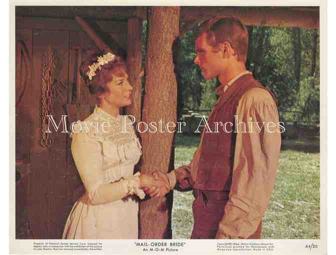 MAIL-ORDER BRIDE, 1964 8x10 MLC set, Buddy Ebsen, Lois Nettleton, Barbara Luna.