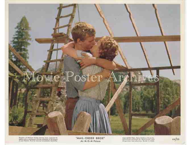 MAIL-ORDER BRIDE, 1964 8x10 MLC set, Buddy Ebsen, Lois Nettleton, Barbara Luna.
