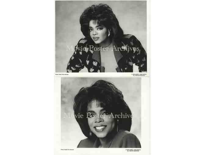 OPRAH WINFREY, group of 10 8x10 classic celebrity portraits and photos
