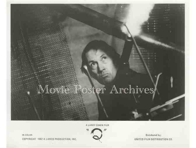 Q, 1982 8X10 still set of 6, David Carradine, Richard Roundtree, James Dixon,