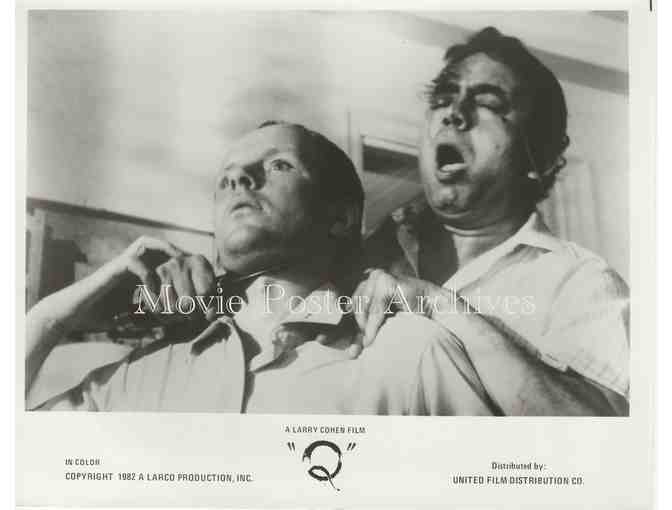 Q, 1982 8X10 still set of 6, David Carradine, Richard Roundtree, James Dixon,