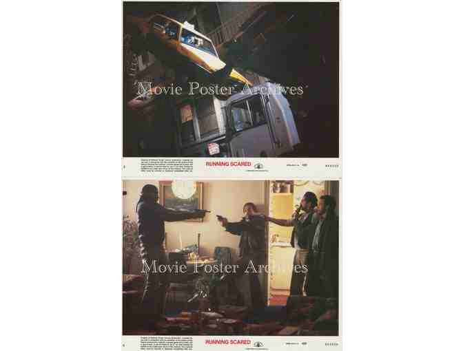 RUNNING SCARED, 1986 8x10 MLC set, Billy Crystal, Gregory Hines, Steven Bauer.