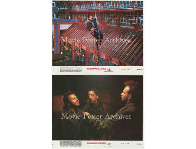 RUNNING SCARED, 1986 8x10 MLC set, Billy Crystal, Gregory Hines, Steven Bauer.