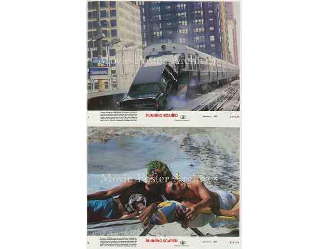 RUNNING SCARED, 1986 8x10 MLC set, Billy Crystal, Gregory Hines, Steven Bauer.