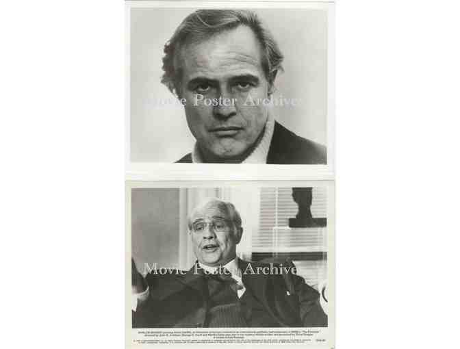 MARLON BRANDO, group of 8x10 classic celebrity portraits and photos