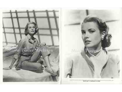 GRACE KELLY, group of 8x10 classic celebrity portraits and photos