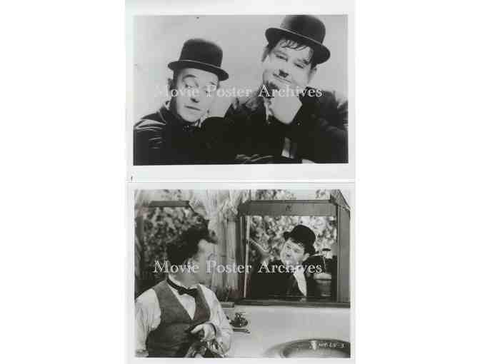 LAUREL AND HARDY, group of 8x10 classic celebrity portraits and photos