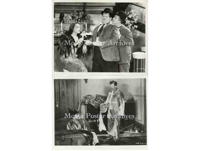 LAUREL AND HARDY, group of 8x10 classic celebrity portraits and photos