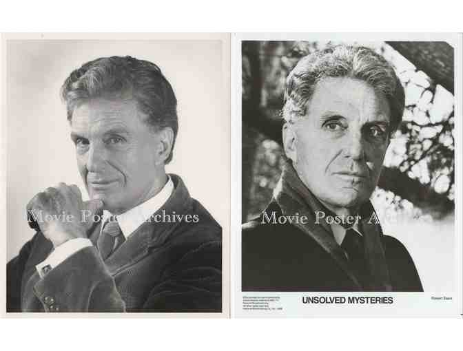 ROBERT STACK, group of 8x10 classic celebrity portraits and photos