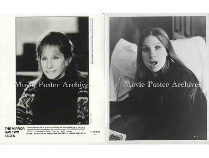 BARBRA STREISAND, group of 8x10 classic celebrity portraits and photos