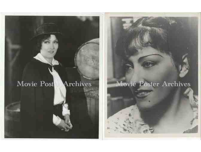 GLORIA SWANSON, group of 8x10 classic celebrity portraits and photos