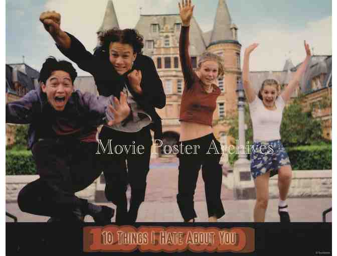 10 THINGS I HATE ABOUT YOU 1999 11x14 LC set, Julia Stiles, Heath Ledger, Joseph Gordon-Le