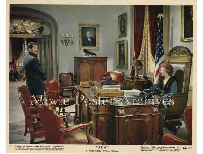 ADA, 1961 8x10 MLC set, Susan Hayward, Dean Martin, Ralph Meeker Martin Balsam.