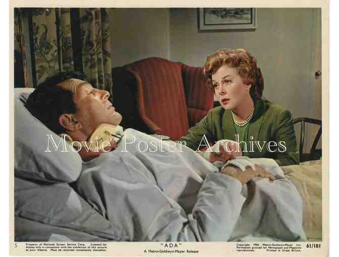 ADA, 1961 8x10 MLC set, Susan Hayward, Dean Martin, Ralph Meeker Martin Balsam.