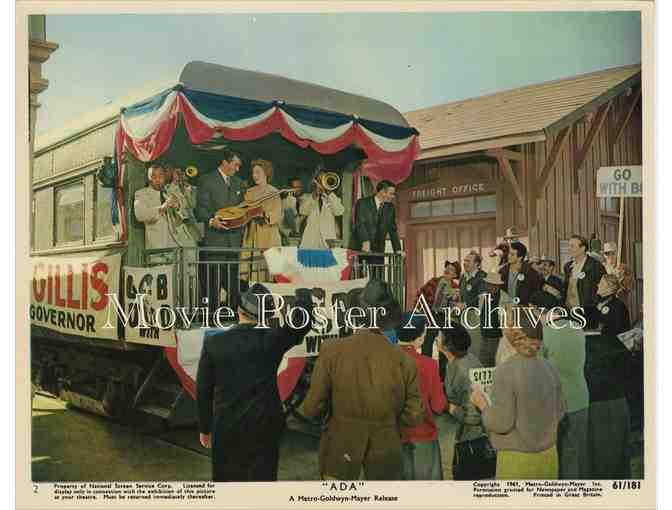 ADA, 1961 8x10 MLC set, Susan Hayward, Dean Martin, Ralph Meeker Martin Balsam.