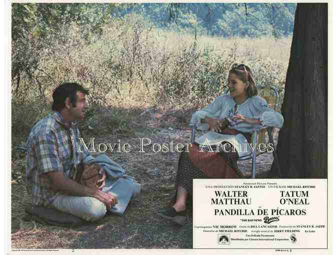 BAD NEWS BEARS, 1976 11x14 LC set, Walter Matthau, Tatum O'Neal, Vic Morrow, baseball.