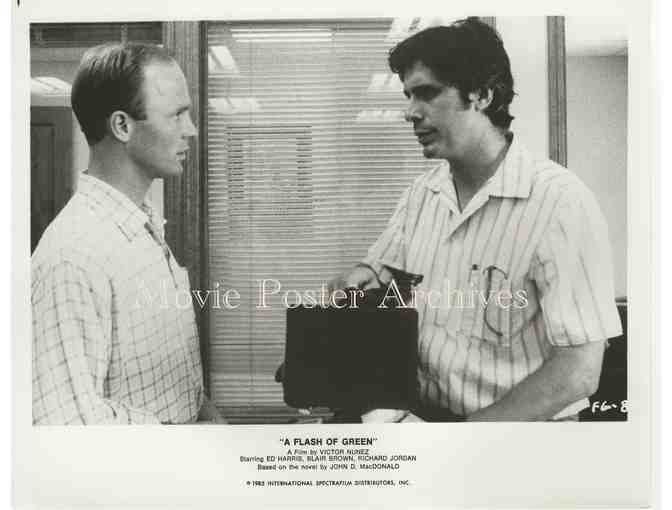 FLASH OF GREEN, A 1985 8x10 still set, Ed Harris, Blair Brown, Richard Jordan,