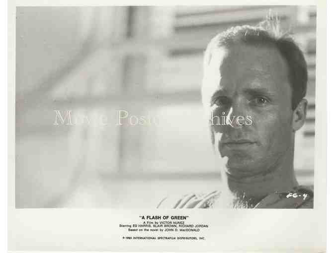 FLASH OF GREEN, A 1985 8x10 still set, Ed Harris, Blair Brown, Richard Jordan,