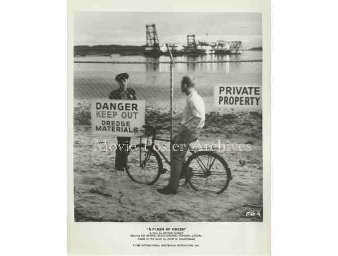 FLASH OF GREEN, A 1985 8x10 still set, Ed Harris, Blair Brown, Richard Jordan,