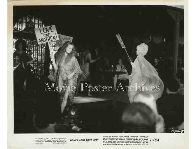 HOW'S YOUR LOVE LIFE?, 1971 8x10 still set, X-rated film John Agar, Leslie Brooks.