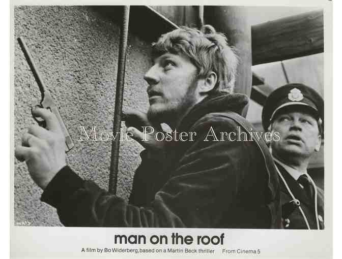 MAN ON THE ROOF 1977 8X10 stills, Carl-Gustaf Lindstedt, Sven Wollter,