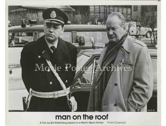 MAN ON THE ROOF 1977 8X10 stills, Carl-Gustaf Lindstedt, Sven Wollter,