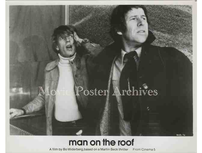 MAN ON THE ROOF 1977 8X10 stills, Carl-Gustaf Lindstedt, Sven Wollter,