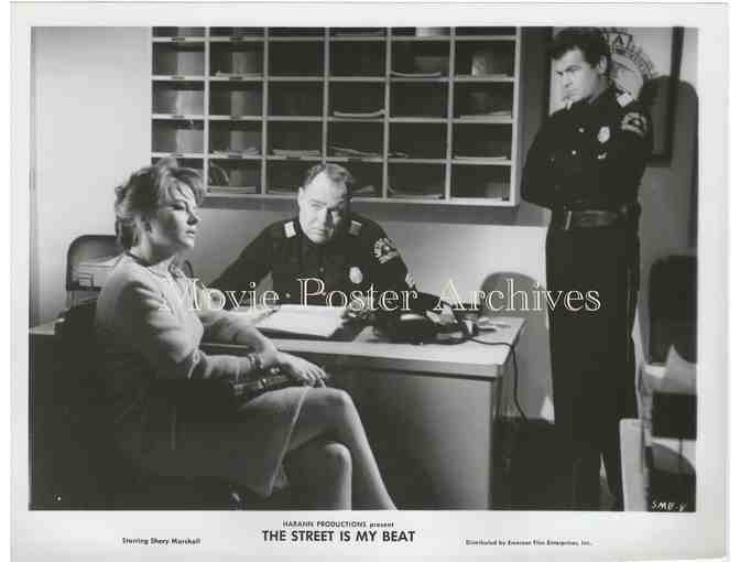 STREET IS MY BEAT, 1966, 8x10 presskit stills, Shary Marshall, Todd Lasswell, John Harmon.
