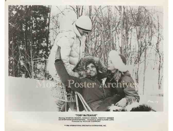 TOBY MCTEAGUE 1988 8x10 presskit stills, Winston Rekert, Yannick Bisson, Timothy Webber.