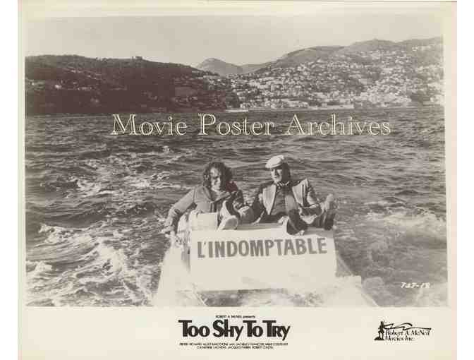 TOO SHY TO TRY, 1983, 8x10 presskit stills, bowling Pierre Richard, Aldo Maccione,