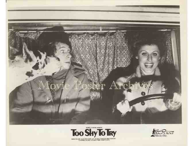TOO SHY TO TRY, 1983, 8x10 presskit stills, bowling Pierre Richard, Aldo Maccione,