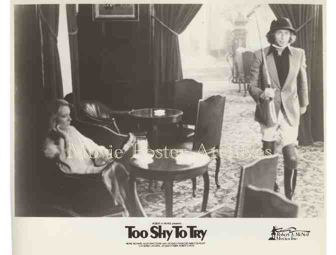 TOO SHY TO TRY, 1983, 8x10 presskit stills, bowling Pierre Richard, Aldo Maccione,