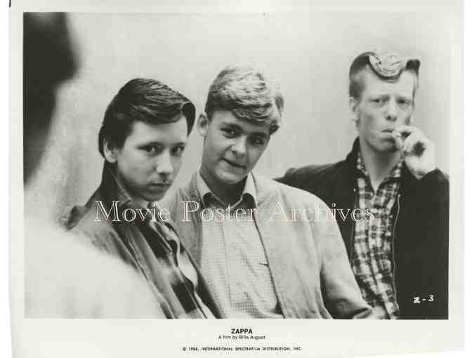 ZAPPA, 1984, 8x10 presskit stills, Adam Tonsberg, Peter Reichhardt and Morten Hoff.