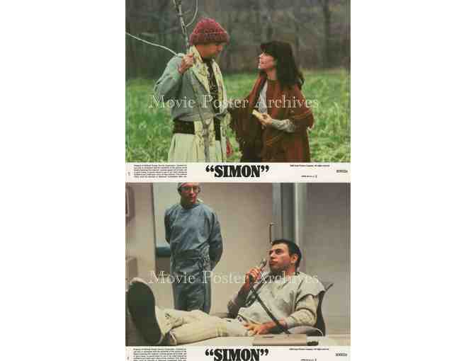 SIMON, 1980, 8x10 mini lobby cards, Alan Arkin, Madeline Kahn, Austin Pendleton